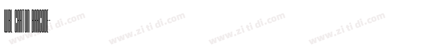 WBL Carton Barcode字体转换